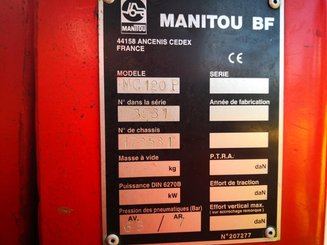 Chariot élévateur tout terrain Manitou MC120 - 9