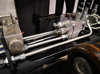 Mono multi fourches 2 palettes Caterpillar 4000