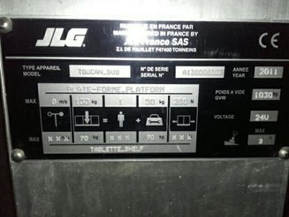 Nacelle à mât vertical JLG TOUCAN DUO