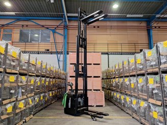 Gerbeur à plate-forme rabattable Hangcha CDD16-AC2S-LI - 17