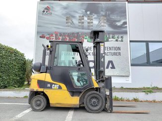 Chariot élévateur frontal 4 roues Caterpillar GP25NTD - 5