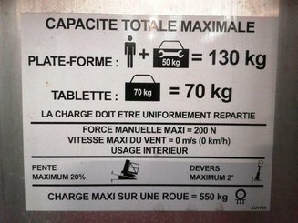 Nacelle à mât vertical JLG TOUCAN DUO