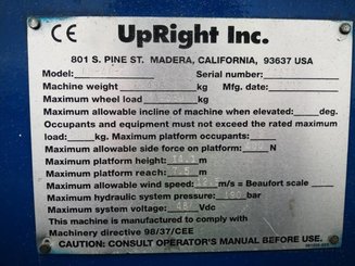 Nacelle articulée Upright AB46E - 12