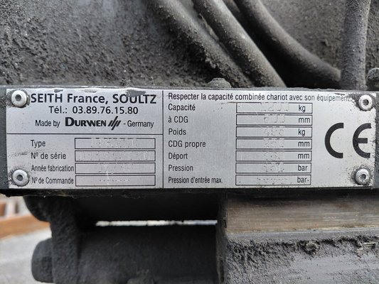 Mono multi fourches 2 palettes - DPK22C