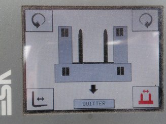 Chariot élévateur latéral multidirectionnel AMLIFT 40-15/55