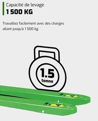 Transpalette électrique Hangcha CBD15-WS - 9