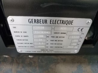 Gerbeur à plate-forme rabattable Hangcha CDD20 AZ3S