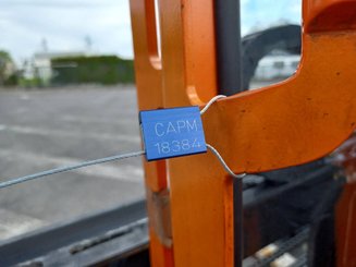 Chariot élévateur latéral multidirectionnel Hubtex DQ40G