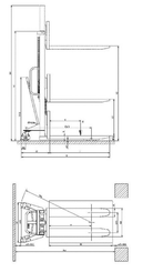 Transpalette manuel Pramac GS BASIC 2.2T - 22S4 CBV 1150X525  - 1