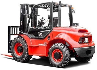 Chariot élévateur tout terrain Hangcha TT50-4 (CPCD50-XW95C-RT4) - 2