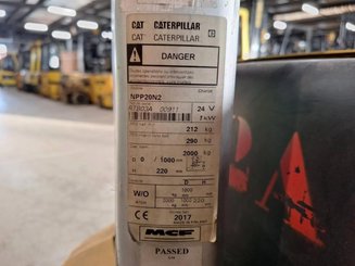 Transpalette accompagnant Caterpillar NPV20N2