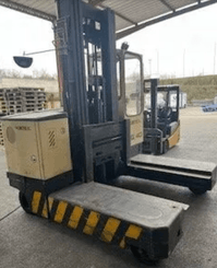 Chariot élévateur latéral multidirectionnel Hubtex MQ40 - 1