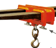 Accessoire de manutention - Crochet porte charge enfourchable