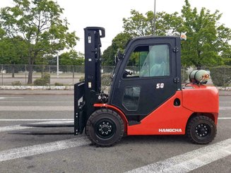Chariot élévateur frontal 4 roues Hangcha XF50G - 1