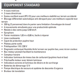 Nacelle articulée Haulotte HA16RTJ PRO
