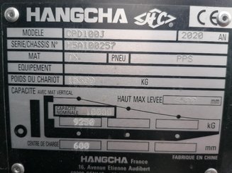 Chariot élévateur frontal 4 roues Hangcha J4W100 - 26