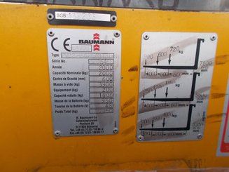 Chariot élévateur latéral multidirectionnel Baumann EVU 20-18/14-12