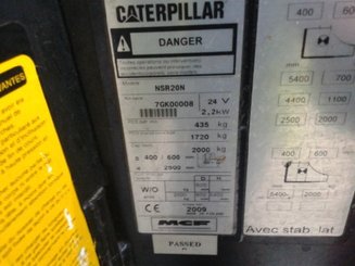 Gerbeur porté debout Caterpillar NSR20N