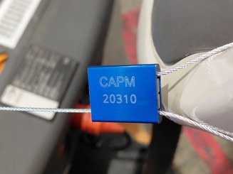 Transpalette accompagnant Crown WP3020-2.0
