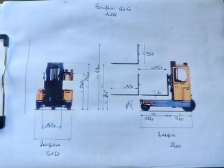 Chariot élévateur latéral Baumann GX60 - 15