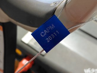 Transpalette accompagnant Crown WP3020-2.0