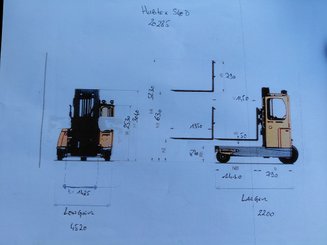 Chariot élévateur latéral Hubtex S40D