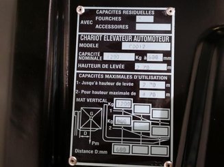 Gerbeur à bras encadrants Hangcha CDD12-AZ3S-M - 10