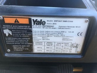 Chariot élévateur électrique Yale ERP16VT SWB