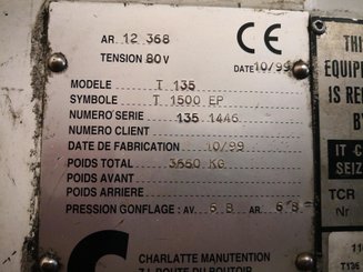 Tracteur industriel Charlatte T135 - 2