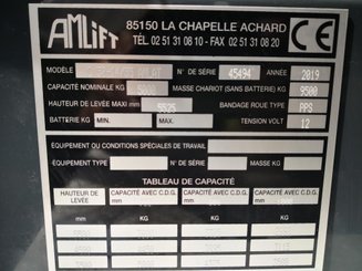 Chariot élévateur latéral AMLIFT C5000-14 AMLAT
