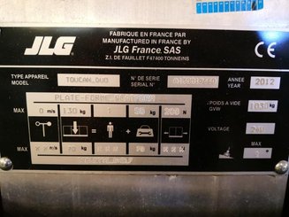 Nacelle à mât vertical JLG TOUCAN DUO