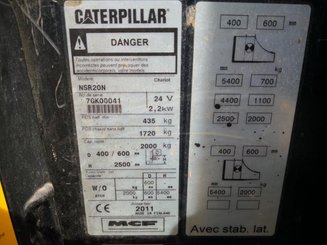 Gerbeur porté debout Caterpillar NSR20N