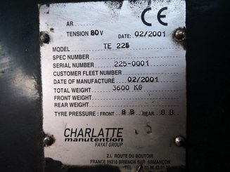 Tracteur industriel Charlatte TE225 - 7