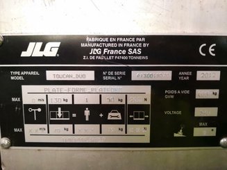 Nacelle à mât vertical JLG TOUCAN DUO
