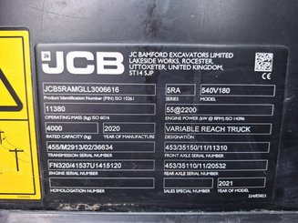 Chariot élévateur télescopique JCB 540 180 HiViz
