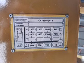 Chariot à mât rétractable Hyster R1.6H