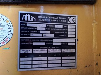 Chariot élévateur latéral multidirectionnel Combilift C8000-15