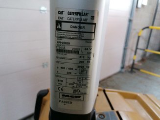 Transpalette accompagnant Caterpillar NPP20N2R - 10