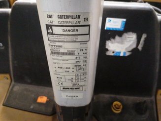 Transpalette accompagnant Caterpillar NPP20N2