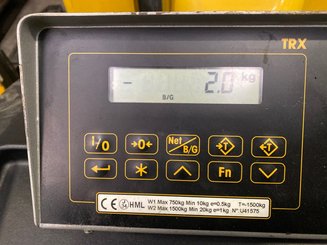 Transpalette peseur Yale MP 20L ac avec Pesage 
