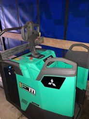 Transpalette porté debout Mitsubishi PBF25N3R MITSUBISHI