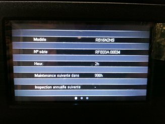 Chariot à mât rétractable Mitsubishi RB16N2HS