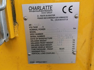 Tracteur industriel Charlatte TE206 - 11