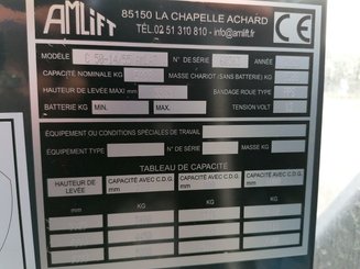 Chariot élévateur latéral AMLIFT C50-14/55 AMLAT