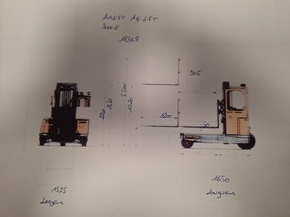 Chariot élévateur latéral multidirectionnel AMLIFT AGILIFT 3000E - 24