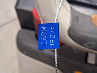 Transpalette accompagnant Crown WP3080