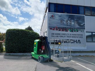 Nacelle à mât vertical Hangcha HV120AJ - 1