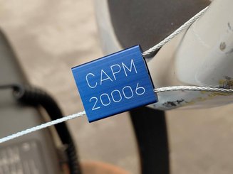 Transpalette accompagnant Crown WP3020-2.0