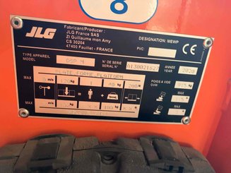 Nacelle à mât vertical JLG DSP-M