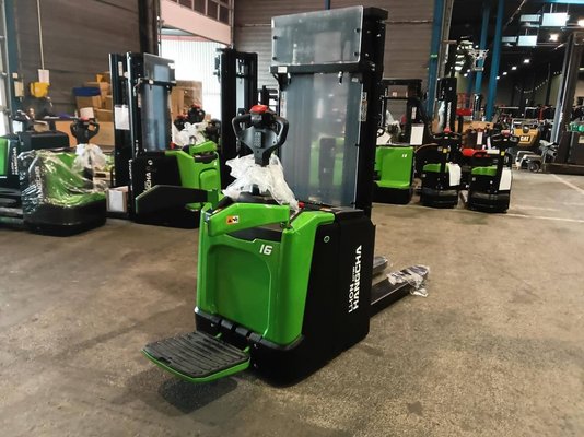 Gerbeur à plate-forme rabattable Hangcha CDD16-XT1S-SiL - 1